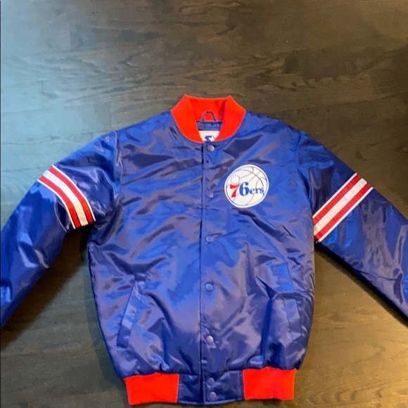 philadelphia 76ers bomber jacket